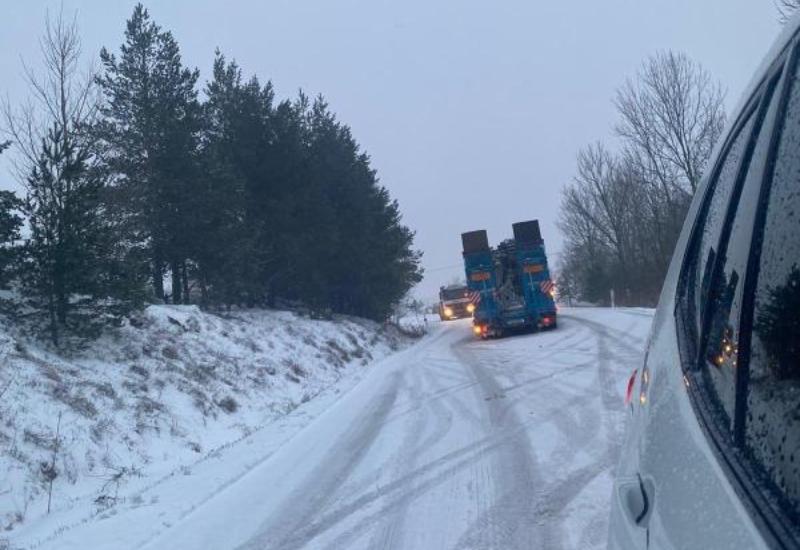 Zastoj na prometnici Tomislavgrad-Posušje - Zastoj na prometnici Tomislavgrad - Posušje